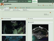 Tablet Screenshot of moonysascha.deviantart.com