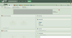 Desktop Screenshot of giygas.deviantart.com