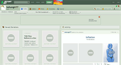 Desktop Screenshot of heliumgirl77.deviantart.com