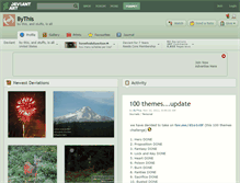 Tablet Screenshot of bythis.deviantart.com