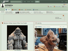 Tablet Screenshot of antwatkins.deviantart.com