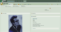 Desktop Screenshot of jules13art.deviantart.com