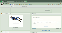 Desktop Screenshot of enaradraws.deviantart.com