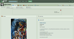 Desktop Screenshot of katie-green.deviantart.com