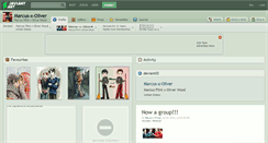 Desktop Screenshot of marcus-x-oliver.deviantart.com
