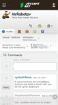 Mobile Screenshot of mrrobotov.deviantart.com