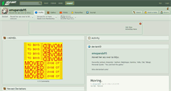 Desktop Screenshot of emopanda95.deviantart.com