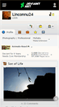 Mobile Screenshot of linconnu24.deviantart.com