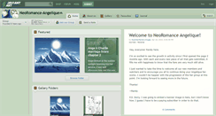 Desktop Screenshot of neoromance-angelique.deviantart.com