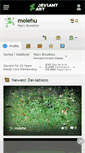 Mobile Screenshot of molehu.deviantart.com