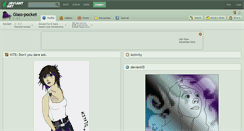 Desktop Screenshot of glass-pocket.deviantart.com