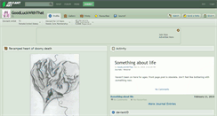 Desktop Screenshot of goodluckwiththat.deviantart.com