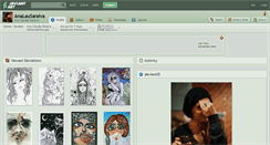 Desktop Screenshot of analausaraiva.deviantart.com