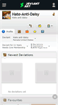 Mobile Screenshot of hate-anti-daisy.deviantart.com