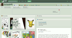 Desktop Screenshot of emocupcake08.deviantart.com