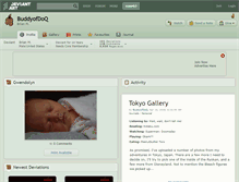 Tablet Screenshot of buddyofdoq.deviantart.com