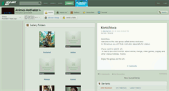 Desktop Screenshot of animes-motivator.deviantart.com