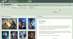 Desktop Screenshot of dsillustration.deviantart.com