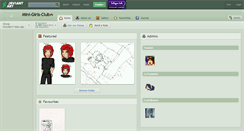 Desktop Screenshot of mini-girls-club.deviantart.com