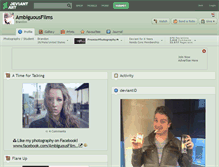 Tablet Screenshot of ambiguousfilms.deviantart.com