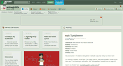 Desktop Screenshot of animegirl804.deviantart.com