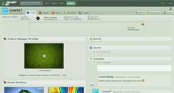 Desktop Screenshot of cezarislt.deviantart.com
