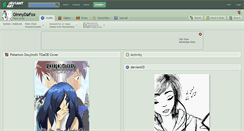 Desktop Screenshot of ginnydafox.deviantart.com