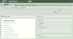 Desktop Screenshot of jonas86.deviantart.com