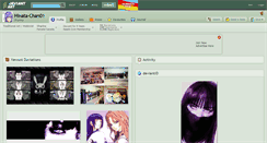 Desktop Screenshot of hinata-chan01.deviantart.com