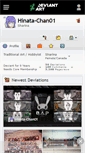 Mobile Screenshot of hinata-chan01.deviantart.com