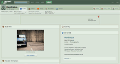 Desktop Screenshot of maxdicapua.deviantart.com