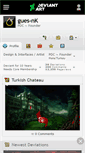 Mobile Screenshot of gues-nk.deviantart.com