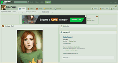 Desktop Screenshot of fakefaggot.deviantart.com