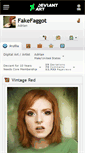 Mobile Screenshot of fakefaggot.deviantart.com