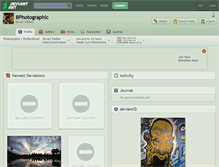 Tablet Screenshot of bphotographic.deviantart.com