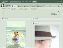 Tablet Screenshot of erman-y.deviantart.com