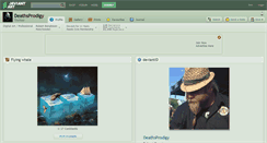 Desktop Screenshot of deathsprodigy.deviantart.com