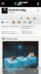 Mobile Screenshot of deathsprodigy.deviantart.com