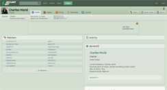 Desktop Screenshot of charlies-world.deviantart.com