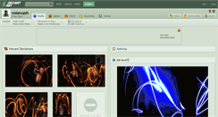 Desktop Screenshot of nolancash.deviantart.com