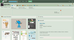 Desktop Screenshot of mario-kiev.deviantart.com