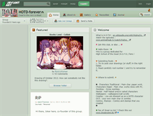 Tablet Screenshot of hotd-forever.deviantart.com