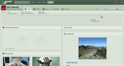 Desktop Screenshot of evil-dna-nz.deviantart.com