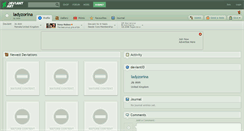 Desktop Screenshot of ladyzorina.deviantart.com