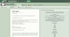 Desktop Screenshot of drawvocaloid.deviantart.com