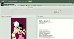 Desktop Screenshot of marie-lacrymosa.deviantart.com