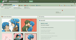 Desktop Screenshot of marth-lowell.deviantart.com