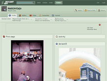 Tablet Screenshot of maisumgajo.deviantart.com