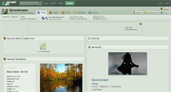 Desktop Screenshot of falconstreaker.deviantart.com