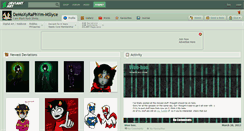 Desktop Screenshot of demoxyraphym-mslyce.deviantart.com